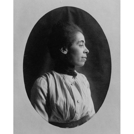 Print: African American Woman, Right Profile, View 11, 1899