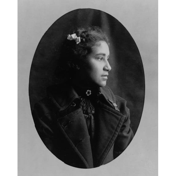Print: African American Woman, Wearing Coat, 1899