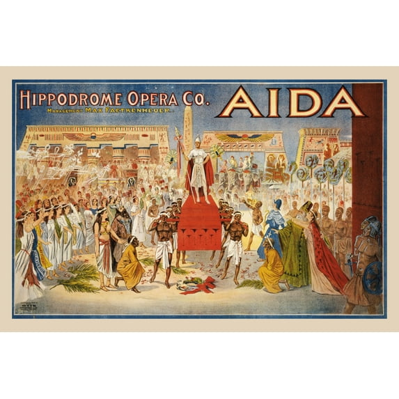 Print: Aida, 1908