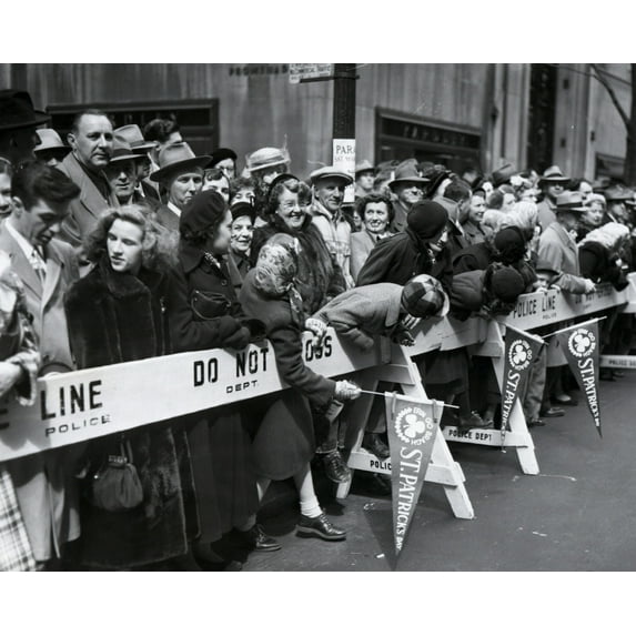 Print: Albany St., Pat's Parade Route (Fifth Ave.), 1951