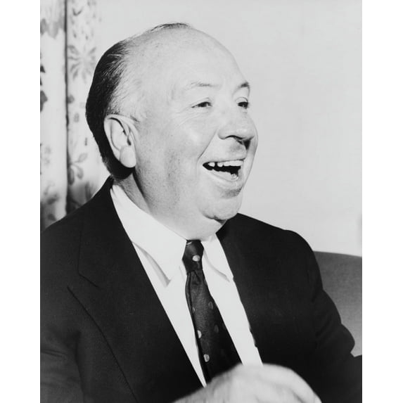Print: Alfred Hitchcock, Head-And-Shoulders Portrait, 1956