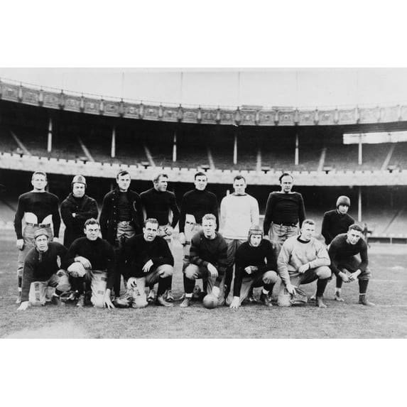 Print: All Star Football Team Which Played Rutgers, Nov. 13, 1915
