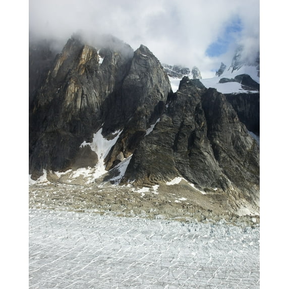 Print: Alpine Spires, Ruth Gorge, Denali National Park, Alaska, 2008