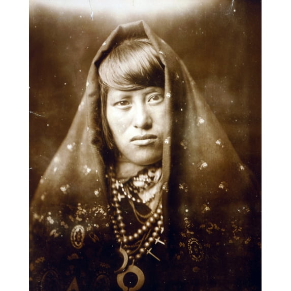 Print: An Acoma Woman, 1905