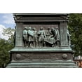 thumbnail image 1 of Print: An Equestrian Statue Honoring John A. Logan Stands In The Center Of, 1 of 4