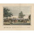 thumbnail image 1 of Print: An Indian Town, Residence Of A Chief, 1837, 1 of 4