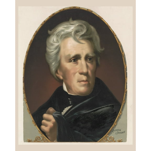 Print: Andrew Jackson, 1896