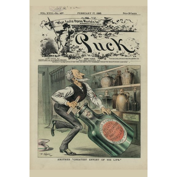 Print: Another Greatest Effort Of His Life, 1886