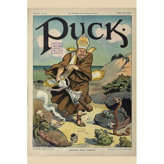 Print: Another Saint Patrick?, 1909