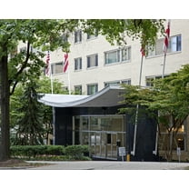 Print: Apartment Building Entrance Way, 4600 Connecticut Ave., NW