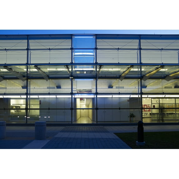 Print: Architectural Art Cenozoic Codex At Three Locations On Building