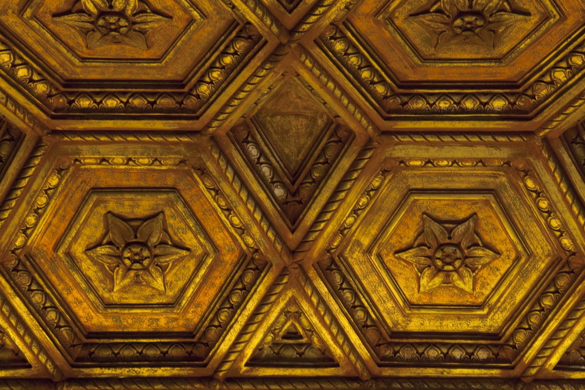 Print: Architectural Detail, Interior, Alabama Theatre, Birmingham ...