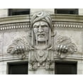 thumbnail image 1 of Print: Architectural Detail On Building In Downtown Providence, Rhode, 1 of 4