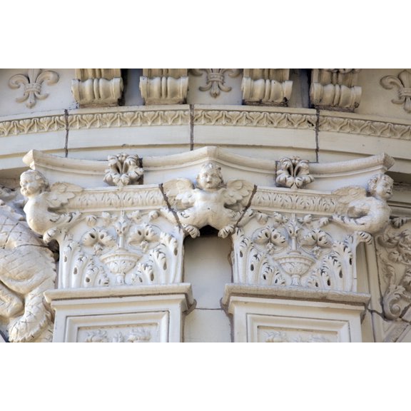 Print: Architectural Details On Apartments Buildings, Connecticut Ave.