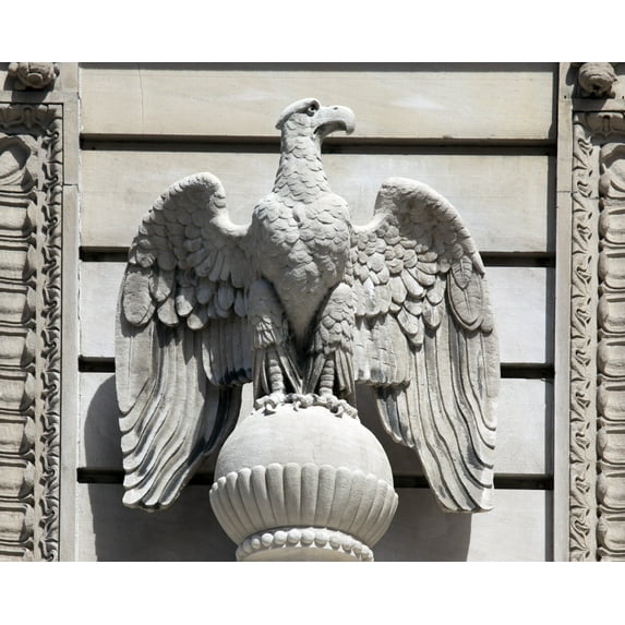 Print: Architectural Details On The Colorado Building, 14th And G St., NW