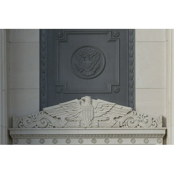 Print: Architectural Details. The Jack Brooks Federal Building In