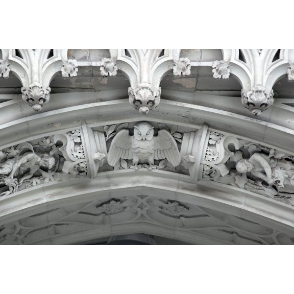 Print: Architectural Details, The Woolworth Building, New York, New York