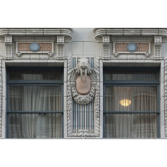 Print: Arctic Building Seal Architectural Details, Seattle, Washington