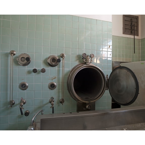 Print: Autoclave Used To Sterilize Medicine At Bryce Hospital, Opened In