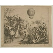 Print: Aux Amateurs De Physique, circa 1783