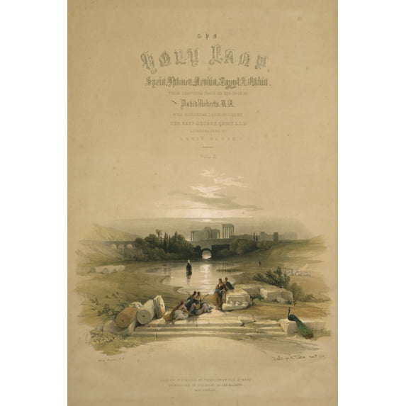 Print: Baalbec From The Fountain May 7th 1839