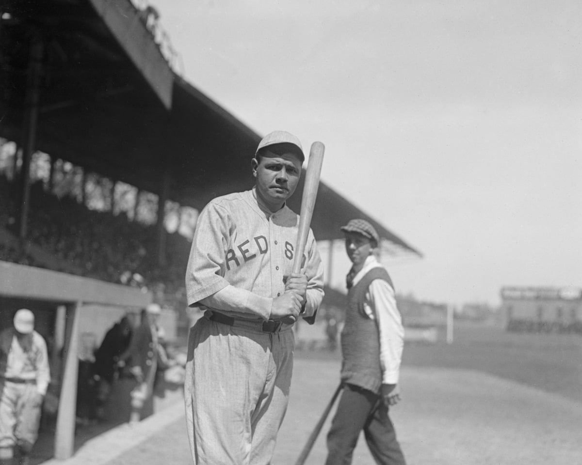 Print: Babe Ruth, 1919 - Walmart.com