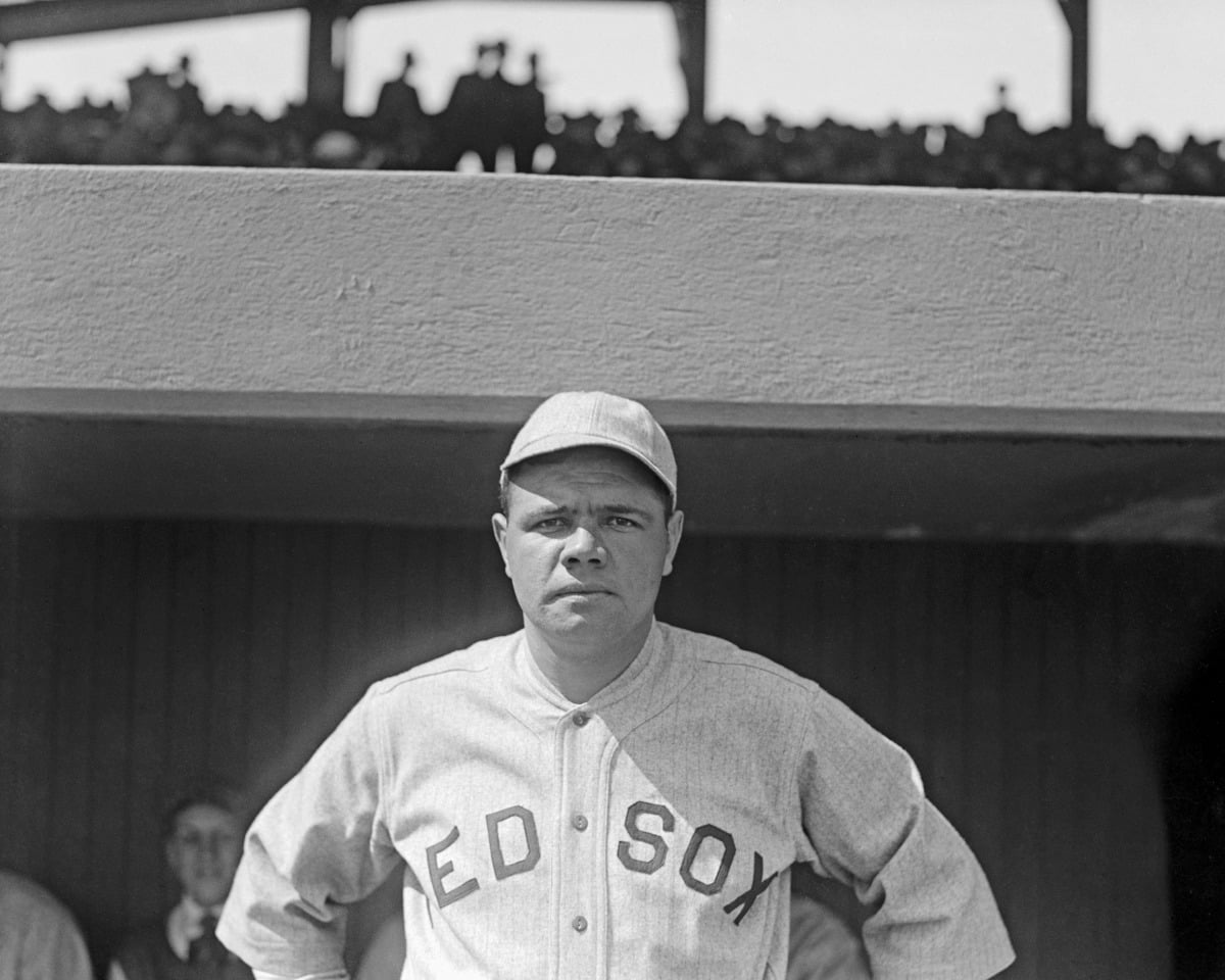 Print: Babe Ruth, 1919 - Walmart.com