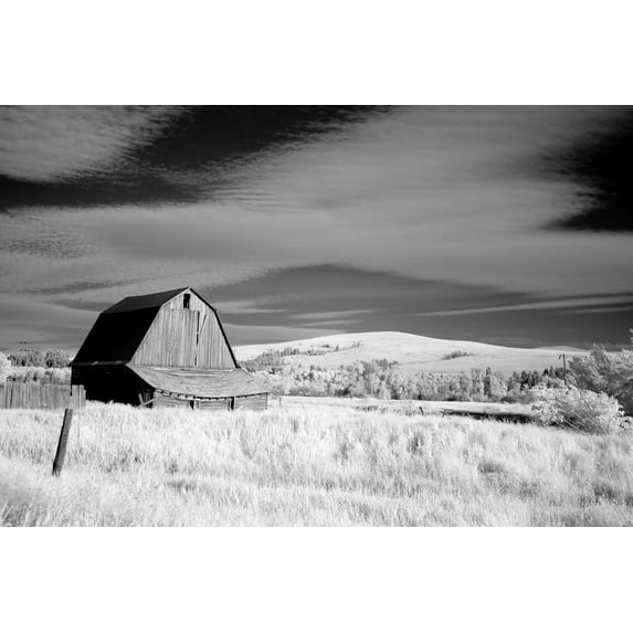 Print: Barn, Rural Wyoming, 2007