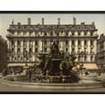 thumbnail image 1 of Print: Bartholdi Fountain, Lyons, France, circa 1890, 1 of 4