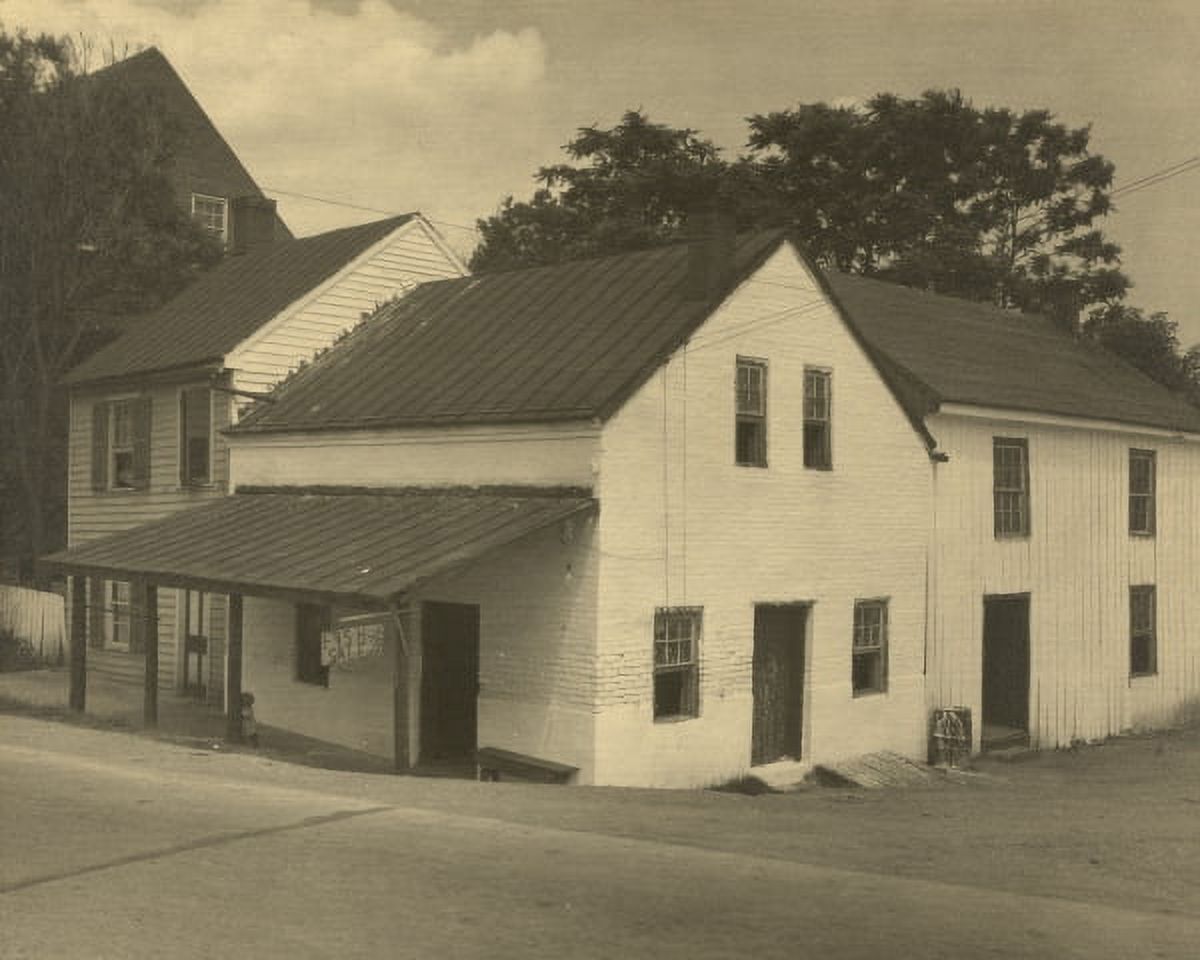 Print Basil Gordon Warehouse Scott s Hill Falmouth circa 1925