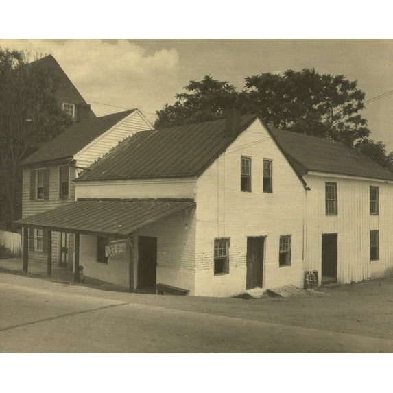 Print: Basil Gordon Warehouse, Scott's Hill, Falmouth, circa 1925