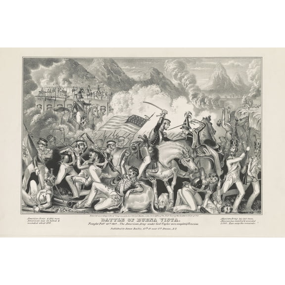 Print: Battle Of Buena Vista