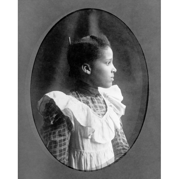 Print: Bazoline Estelle Usher, Atlanta University Student, Half-Length