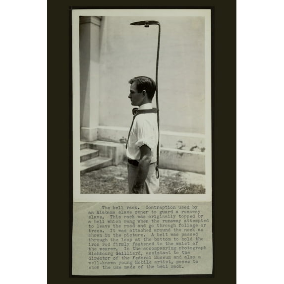 Print: Bell Rack On Model, Museum In Mobile, Ala., circa 1937