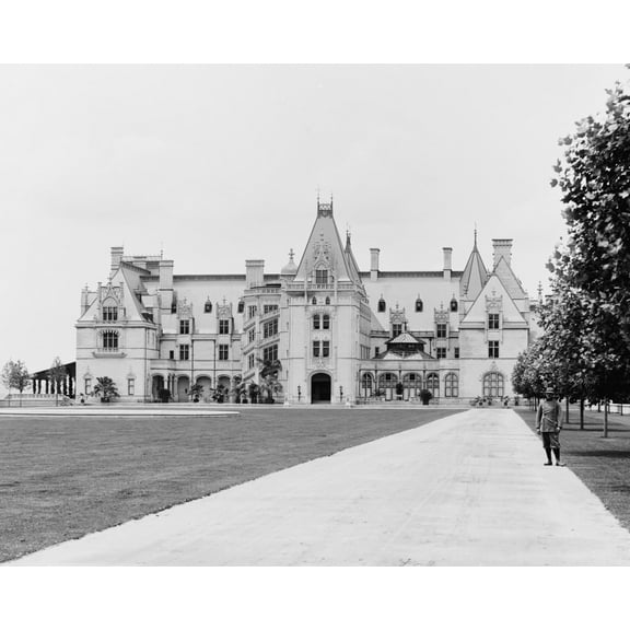 Print: Biltmore House, 1902