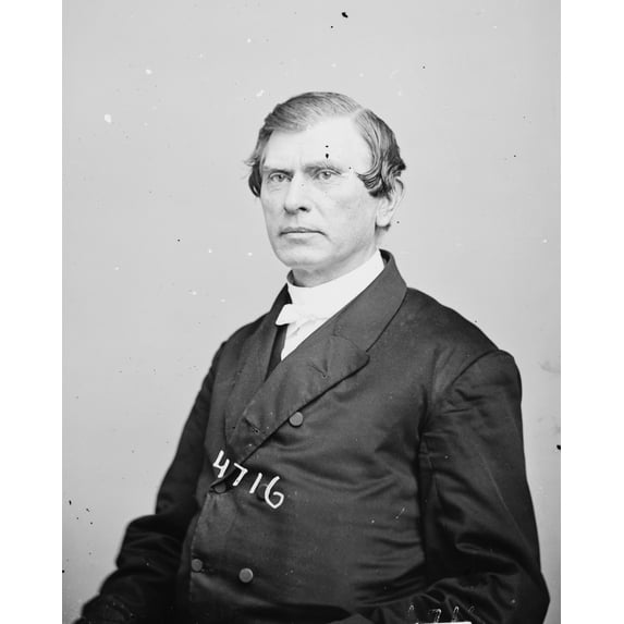 Print: Bishop Simpson, circa 1855