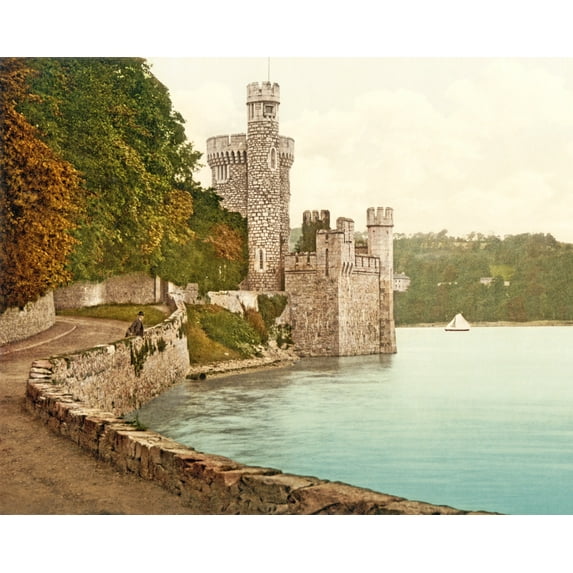 Print: Blackrock Castle. County Cork, Ireland, circa 1890