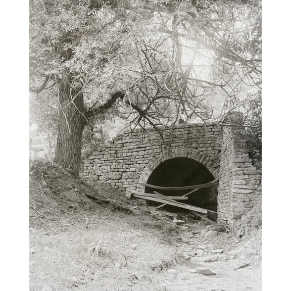 Print: Bridge Back Of Pinnacles, 1900