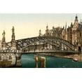 thumbnail image 1 of Print: Brooksbridge, Hamburg, Germany, circa 1890, 1 of 4