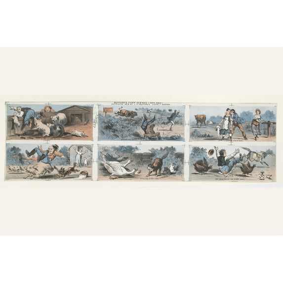 Print: Bufford's Farm Scenes, Nos. 450