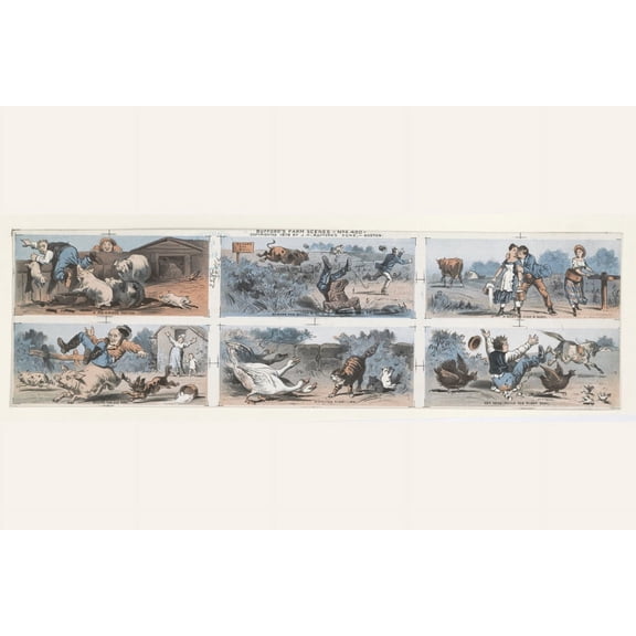 Print: Bufford's Farm Scenes, Nos. 450