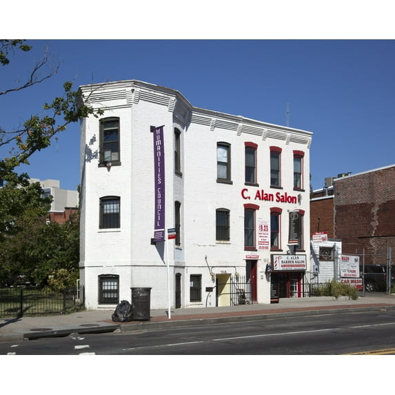 Print: Building At The Intersection Of U St. And Vermont Ave., NW