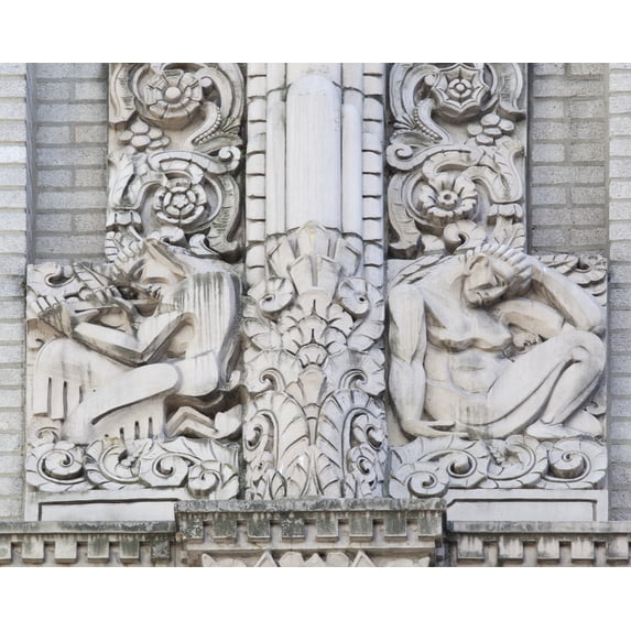 Print: Building Detail, Washington Athletic Club, Seattle, Washington, 2009