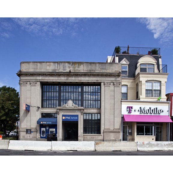 Print: Building, H St. Near Intersection With 8th St., Nebraska