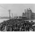 thumbnail image 1 of Print: Bwalk. Showing Front Of Blenheim Hotel, Atlantic City, New Jersey, 1 of 4