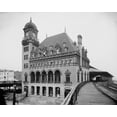 thumbnail image 1 of Print: C. And O. Ry. Station, Richmond, Va., circa 1900, 1 of 4