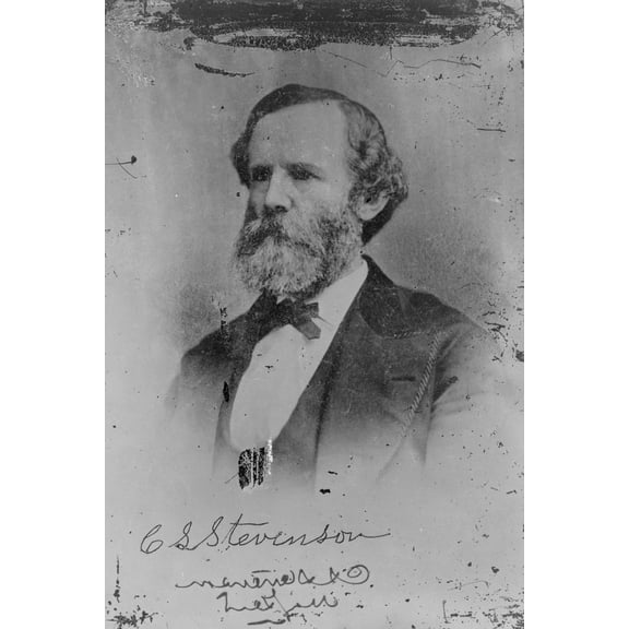 Print: C.L. Stevenson, circa 1870