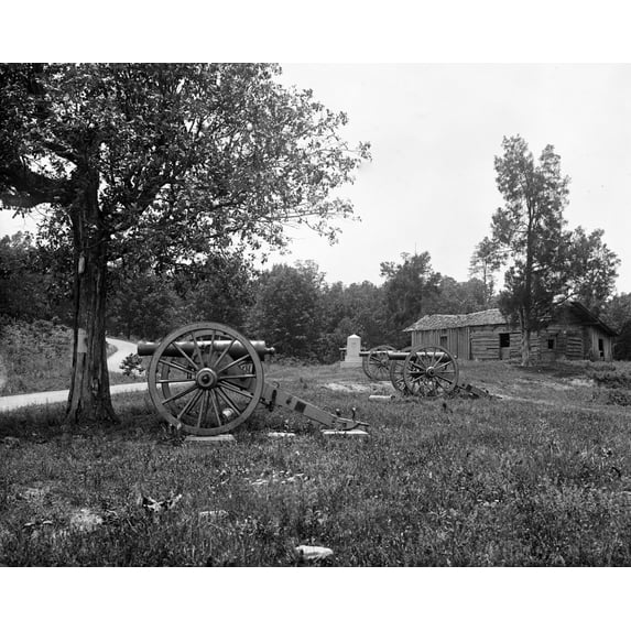 Print: Cannons At Chickamauga And Chattanooga National Military Park