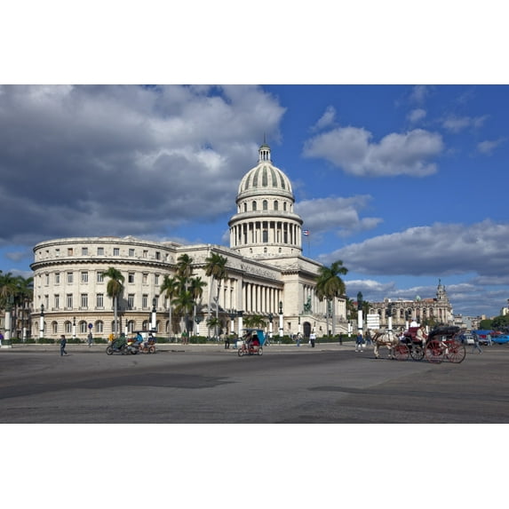Print: Capitol, Havana, Cuba, 2010