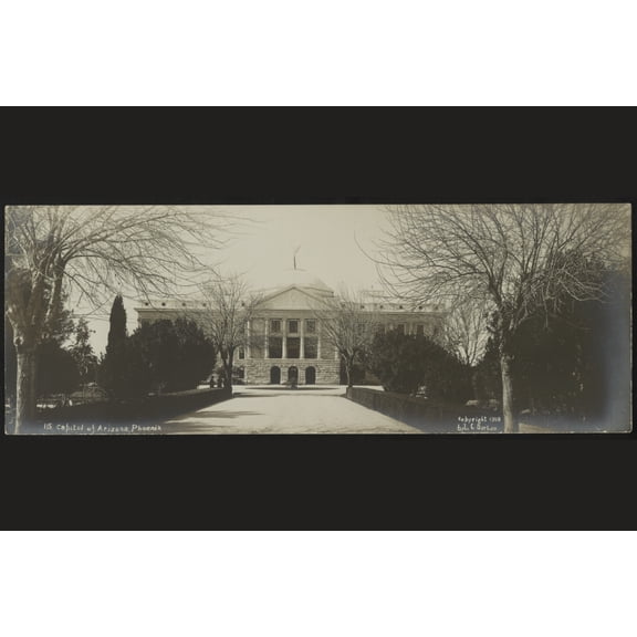 Print: Capitol Of Arizona, Phoenix, 1908